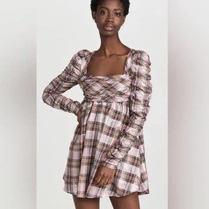 NWT SAYLOR NYC 90s Metallic Dress